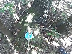 pissing together on a barbie doll in the woods COMPILATION